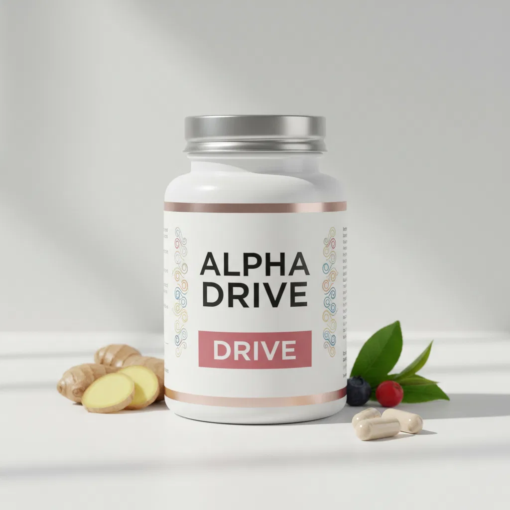Alpha Drive supplement pot - voedingssupplement voor mannen boven 50 met zink en vitamine D